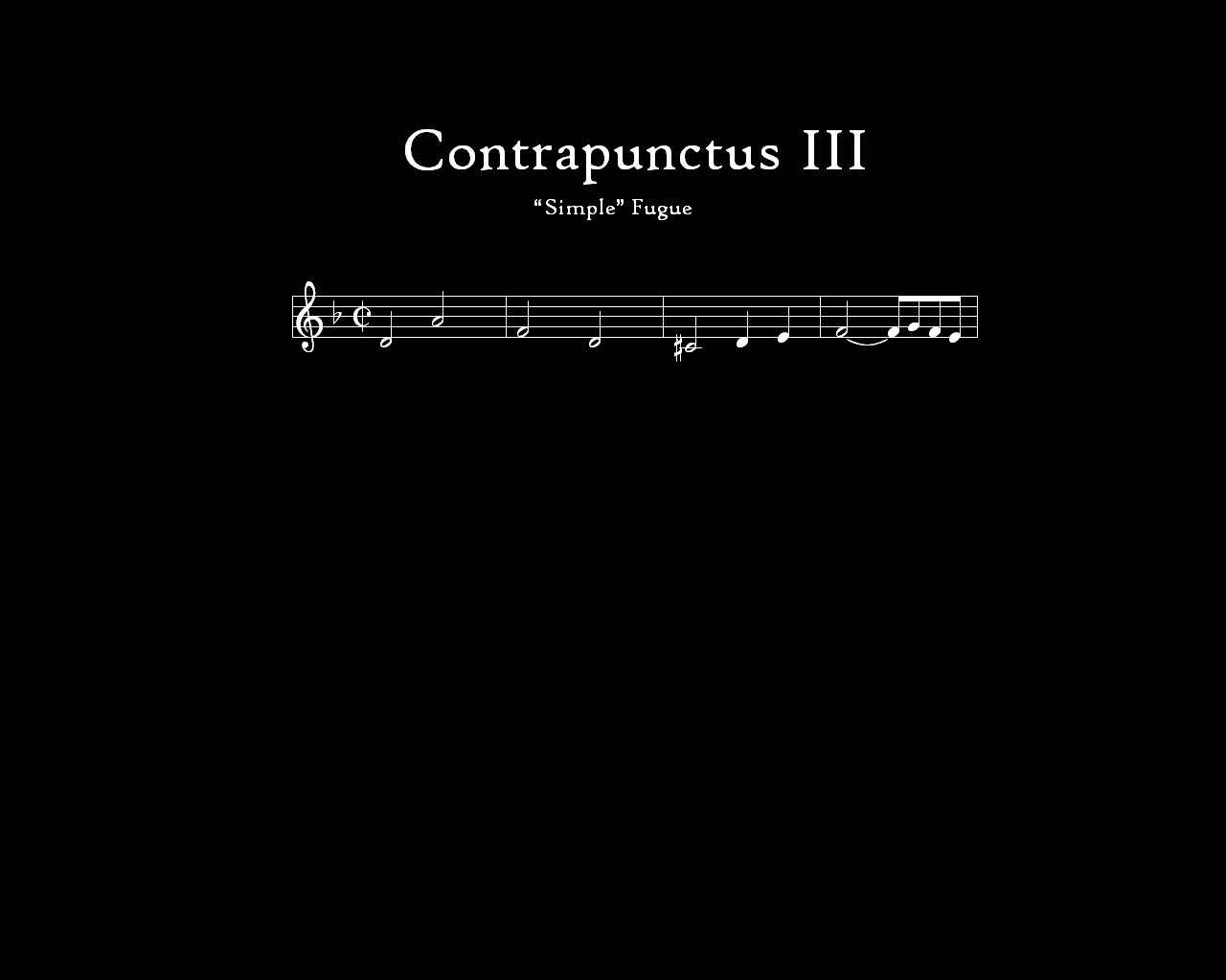 The Lynn University Wind Ensemble performs Contrapunctus 13.